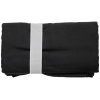 Спортивное полотенце Vigo Medium, черное, черный, 10%, 90%; нейлон, микрофибра; полиэстер