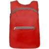 Складной рюкзак Barcelona, красный, красный, полиэстер, рипстоп