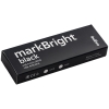 Флешка markBright Black с зеленой подсветкой, 32 Гб, зеленый, металл