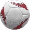 Футбольный мяч Arrow, красный, красный, пластик