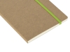 Блокнот А5 в гибкой обложке «Sevilia Soft», коричневый, зеленый