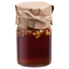 Набор Honey Fields, мед с кедровыми орехами, банка - стекло; ложка - бамбук; упаковка - картон