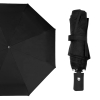 Автоматический противоштормовой зонт Vortex, черный , черный