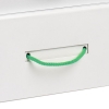 Ручка Corda для коробки M, зеленая, зеленый, полиэстер 100%