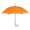 Зонт-трость, оранжевый, полиэстер