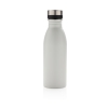 Бутылка для воды Deluxe из нержавеющей стали, 500 мл, белый, нержавеющая сталь