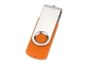 USB-флешка на 16 Гб «Квебек», оранжевый, soft touch