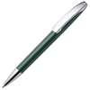 Ручка шариковая VIEW, темно-зеленый, пластик/металл, темно-зелёный, пластик
