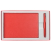 Коробка Adviser под ежедневник, ручку, красная, красный, картон