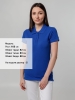 Рубашка поло женская Virma Premium Lady, ярко-синяя, синий, хлопок