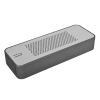 Универсальный аккумулятор c bluetooth-стереосистемой "Music box" (4400мАh), 14,4х5,2х2,4см, м, шт, серый, пластик, метал