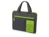 Конференц сумка для документов «Session», зеленый, серый, полиэстер, рипстоп