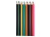 Набор из 12 шестигранных цветных карандашей «Hakuna Matata», белый, дерево, картон