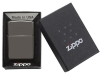 Зажигалка ZIPPO Classic с покрытием Black Ice®, черный, металл