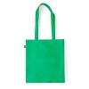 Сумка для покупок "Frilend", зеленая, 41x37 см, 100% полиэстер RPET, зеленый, 100% полиэстер rpet