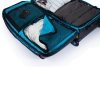 Дорожная сумка на колесах Large adventure, синий; черный, полиэстер; полиэстер