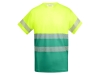 Футболка «Tauri» мужская, зеленый, желтый, полиэстер, хлопок