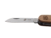 Нож перочинный, 90 мм, 11 функций, коричневый, серебристый, металл