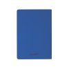 Ежедневник недатированный "Болонья", гибкая обложка с тиснением, покрытие soft touch, формат А5, синий, искусственная кожа/soft touch