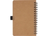 Блокнот A6 «Cobble» из переработанного картона, натуральный, картон, бумага