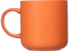 Кружка «Rita», матовая, оранжевый, фарфор