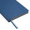 Ежедневник Tweed недатированный, синий (без упаковки, без стикера), синий