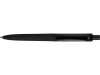 Ручка пластиковая шариковая Prodir DS8 PRR «софт-тач», черный, soft touch