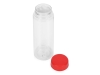 Бутылка для воды «Candy», красный, прозрачный, пэт (полиэтилентерефталат)