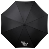 Зонт-трость «Осень хочется лета», черный, черный, купол - эпонж, 190t; эва; спицы - стеклопластик