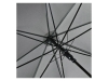 Зонт-трость «Giant» с большим куполом, серый, полиэстер