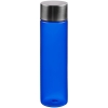 Бутылка для воды Misty, синяя, синий, пластик, корпус - пластик; крышка - металл