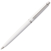 Ручка шариковая Classic, белая, белый, пластик; металл
