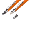 Набор "Ray" (ручка+карандаш), покрытие soft touch, оранжевый, металл/soft touch