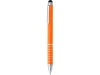 Ручка-стилус металлическая шариковая CANAIMA, оранжевый