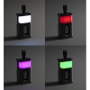 Bluetooth колонка "Hi-Fi" 5Вт с разноцветной подсветкой и прозрачным корпусом, черный, абс-пластик/поликарбонат