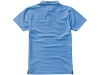 Рубашка поло "Markham" мужская, серый, голубой, эластан, хлопок