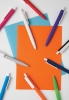 Ручка X3 Smooth Touch, оранжевый; белый, abs; pc