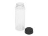 Бутылка для воды «Candy», черный, прозрачный, пэт (полиэтилентерефталат)