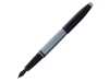 Ручка перьевая «Calais Matte Gray and Black Lacquer», перо F, серый, металл