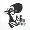 Футболка женская «Меламед. Nina Simone», белая, белый, хлопок
