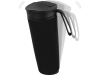 Термокружка «Годс» 470мл на присоске, черный, пластик