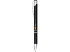 Ручка металлическая шариковая «Moneta» с анодированным покрытием, черный, алюминий