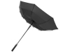 Зонт-трость «Riverside», черный, полиэстер
