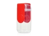 Бутылка для воды «JUICY DRINK BOX», 290 мл, красный, прозрачный, пластик