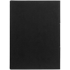 Папка-планшет Devon, черная, черный, кожзам