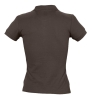 Рубашка поло женская People 210, шоколадно-коричневая, коричневый, хлопок