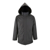 Куртка на стеганой подкладке Robyn, темно-серая, серый, плотность 170 г/м², верх - полиэстер 100%, оксфорд; подкладка - полиэстер 100%; утеплитель - полиэстер 100%