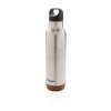 Герметичная вакуумная бутылка Cork, 600 мл, серебристый, нержавеющая сталь; pp