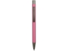 Ручка металлическая soft-touch шариковая «Tender», серый, розовый, soft touch