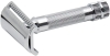 Станок Т- образный для бритья MERKUR хромированный, короткая ручка, лезвие в комплекте (1 шт), металл